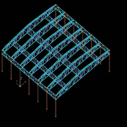 Spherical Steel Structure Grid Frame: Steel Truss Space Frame Structure