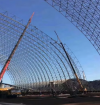 Steel Truss Steel Space Frame Structure for Dining Hall/Hotel Canteen Restaurant Space Frame Project